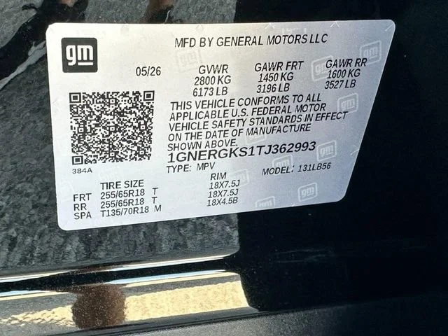 New 2026 Mosaic Black Metallic Chevrolet LT image 16