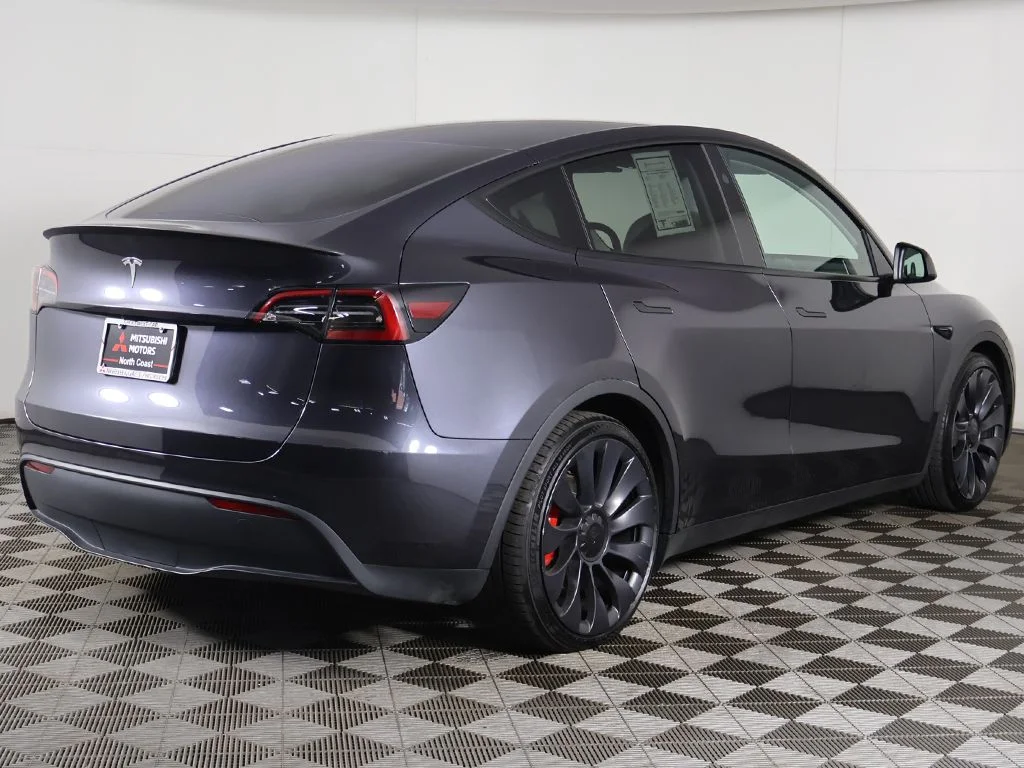 Used 2024 Gray Tesla Performance image 13