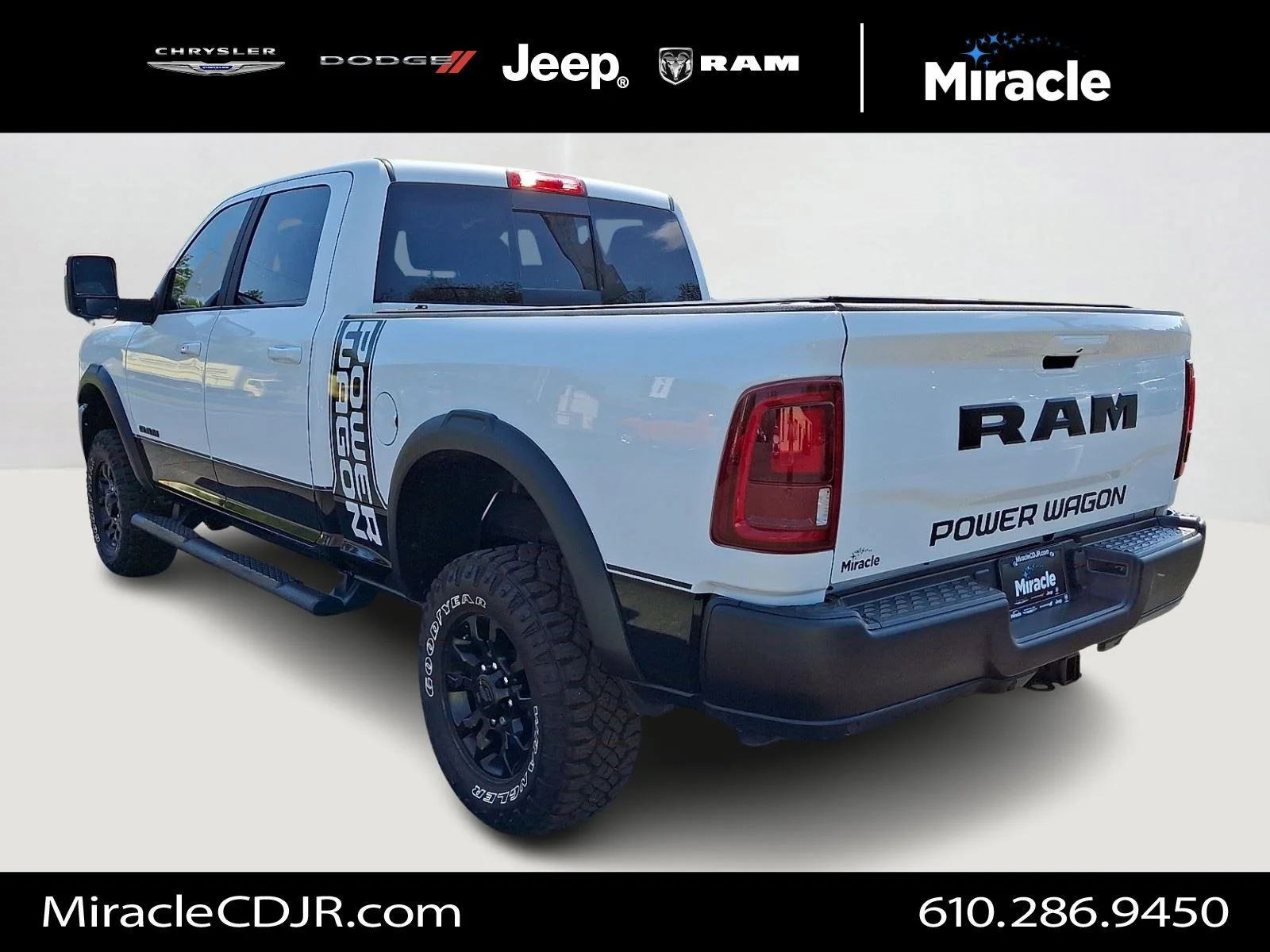 Used 2025 Bright White Clearcoat Ram Power Wagon image 4