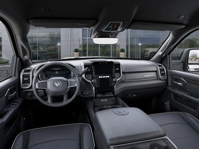New 2026 Diamond Black Crystal Pearl-Coat Exterior Paint RAM Laramie image 14