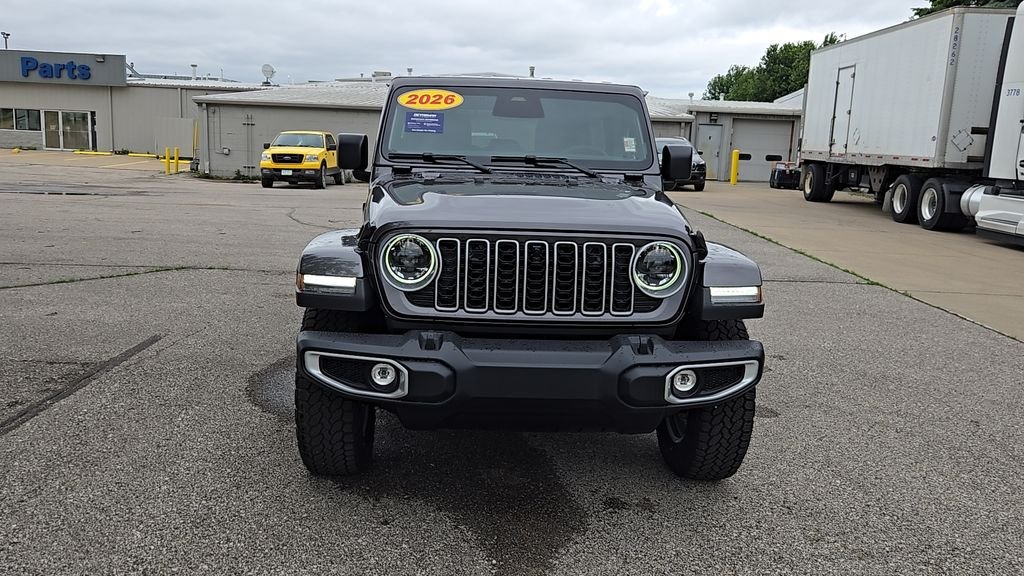 New 2026 Granite Crystal Metallic Clear-Coat Exterior Paint Jeep Sahara image 3