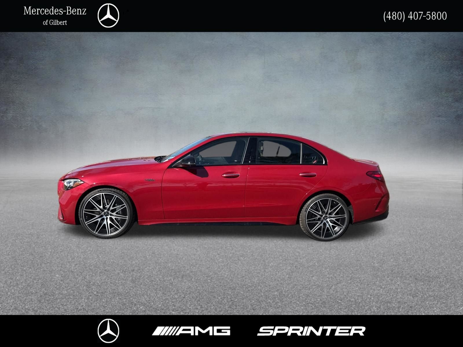 New 2026 MANUFAKTUR Patagonia Red Metallic Mercedes-Benz C 43 AMG® image 3