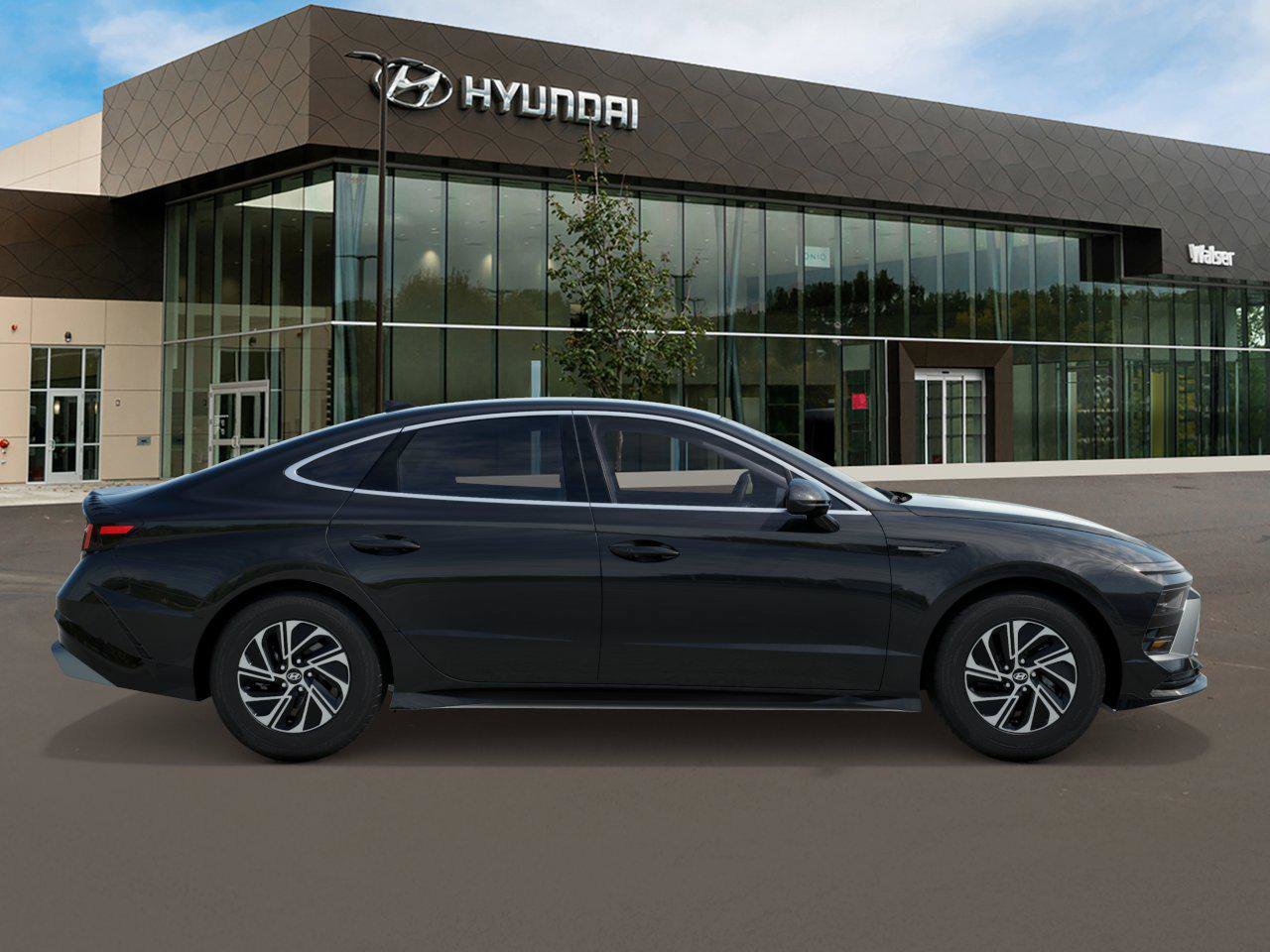 New 2026 Abyss Black Hyundai Blue FWD image 8