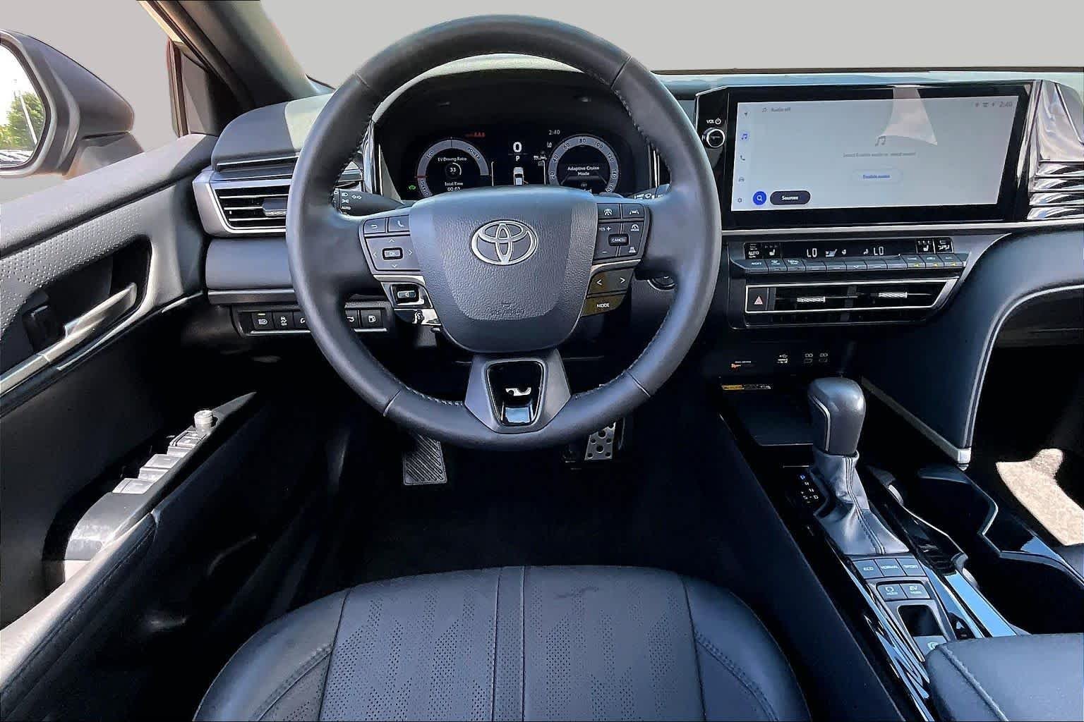 Used 2025 Heavy Metal/Midnight Black Metallic Toyota XSE image 6