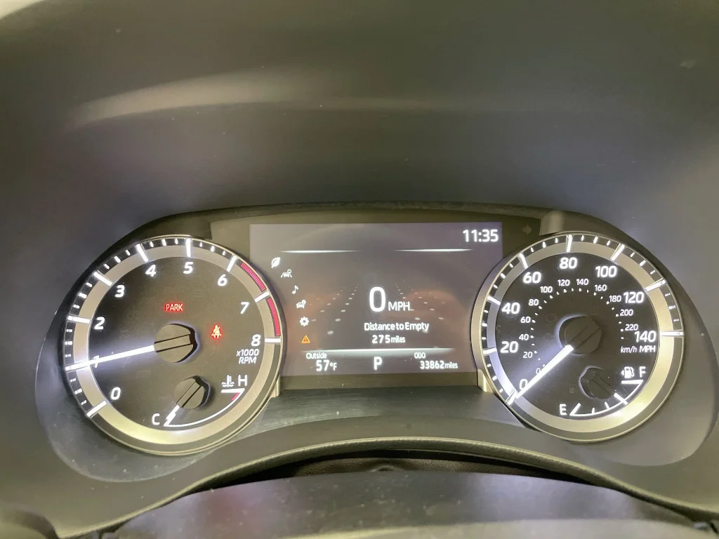 Used 2023 Midnight Black Metallic Toyota LE image 11