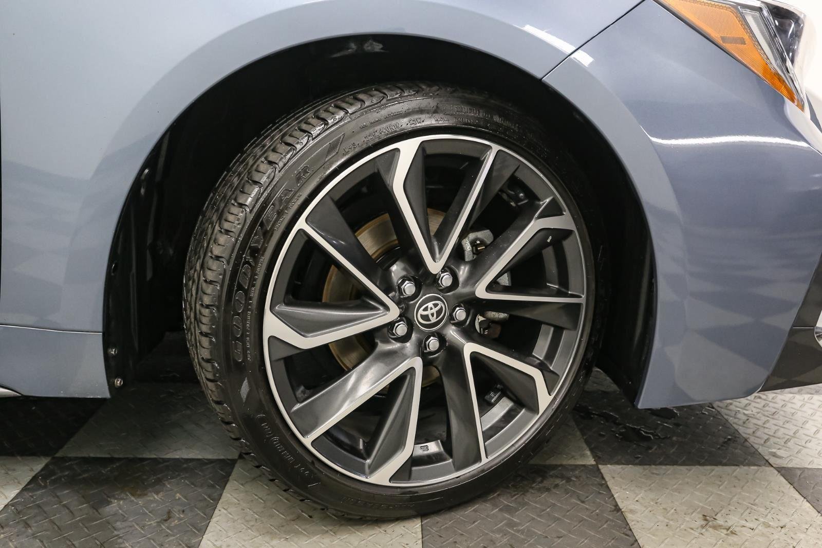 Used 2022 Celestite Gray Metallic Toyota SE image 14
