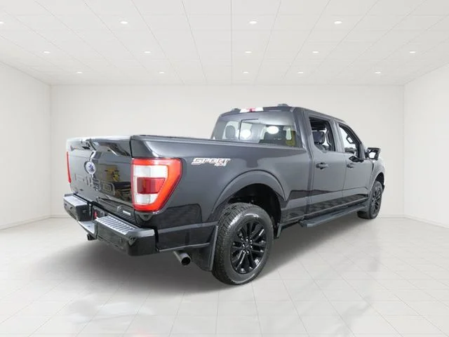 Certified Used 2021 Black Ford Lariat image 6