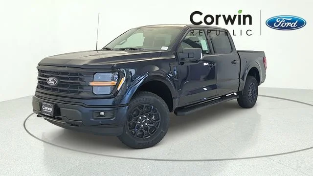 New 2026 Antimatter Blue Metallic Ford XLT image 1
