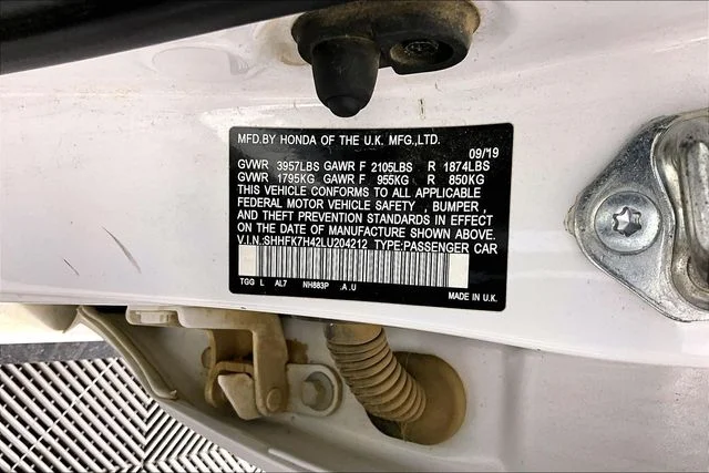 Used 2020 White Honda Sport image 4
