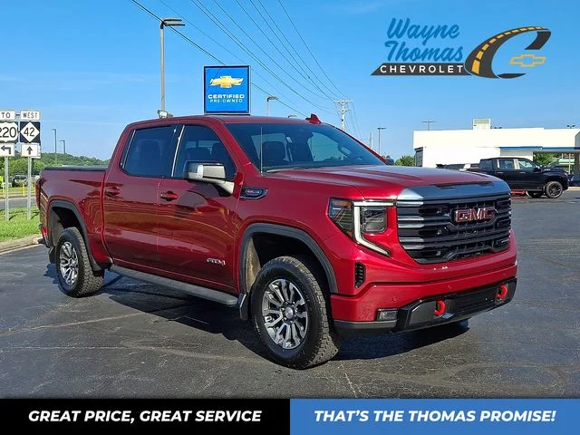 Used 2022 Red GMC AT4 image 1