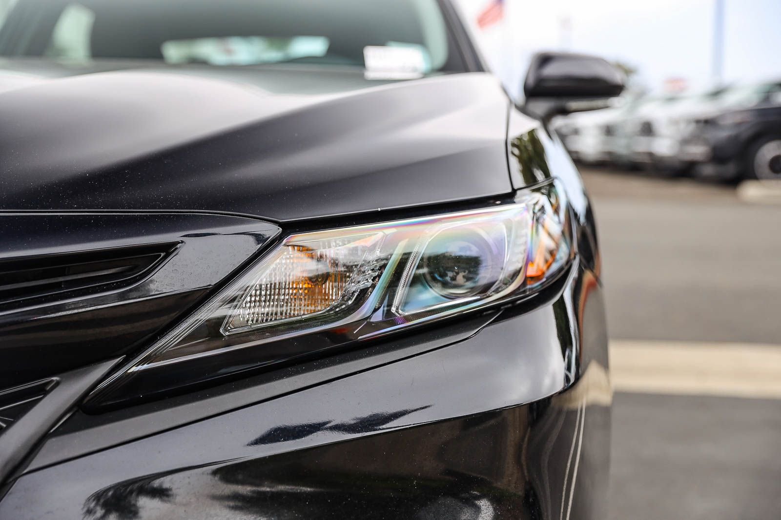 Certified Used 2023 MIDNIGHT BLACK METAL Toyota SE image 10