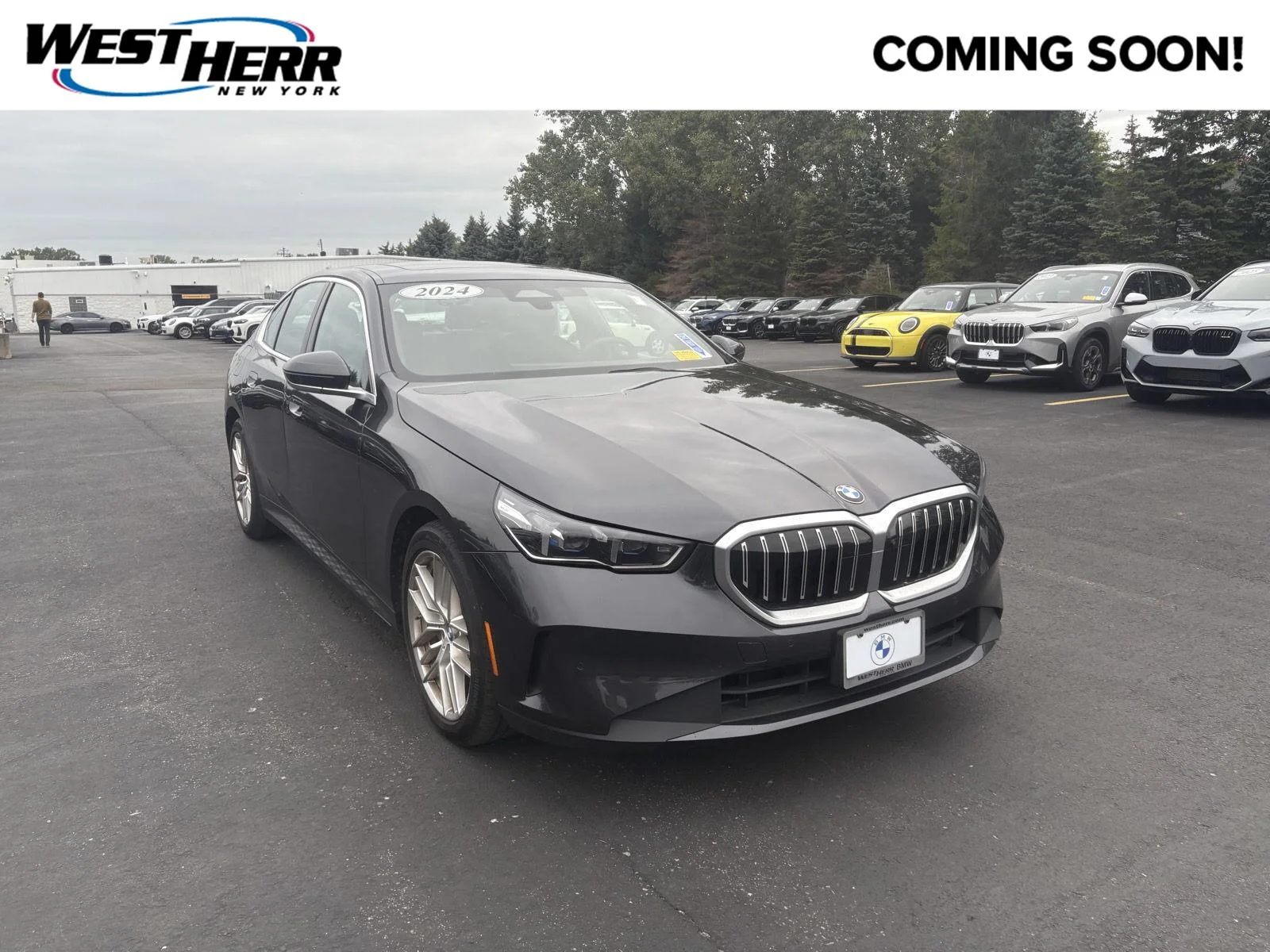 Used 2024 Dark Graphite Metallic BMW 530i xDrive image 1