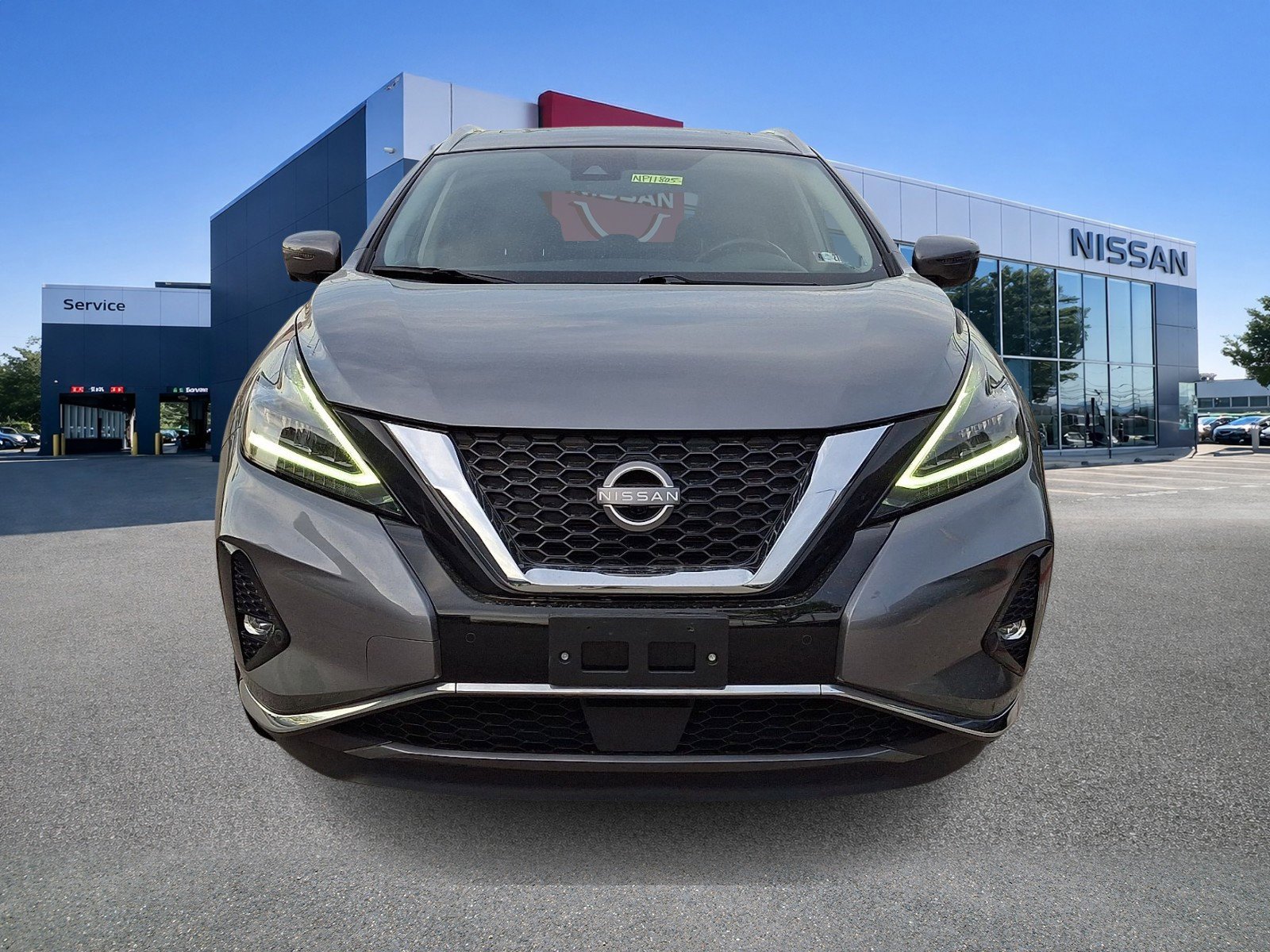 Used 2023 Gun Metallic Nissan Platinum image 1