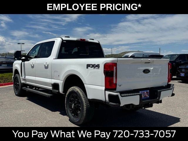 New 2026 Star White Metallic Tri-Coat Ford F-250® Lariat® image 3