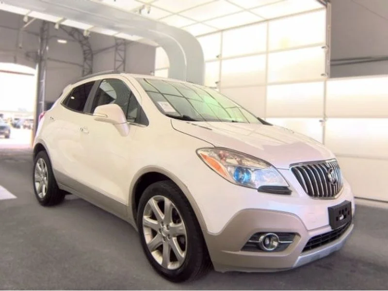 Used 2015 White Pearl Tri-Coat Buick Leather image 4