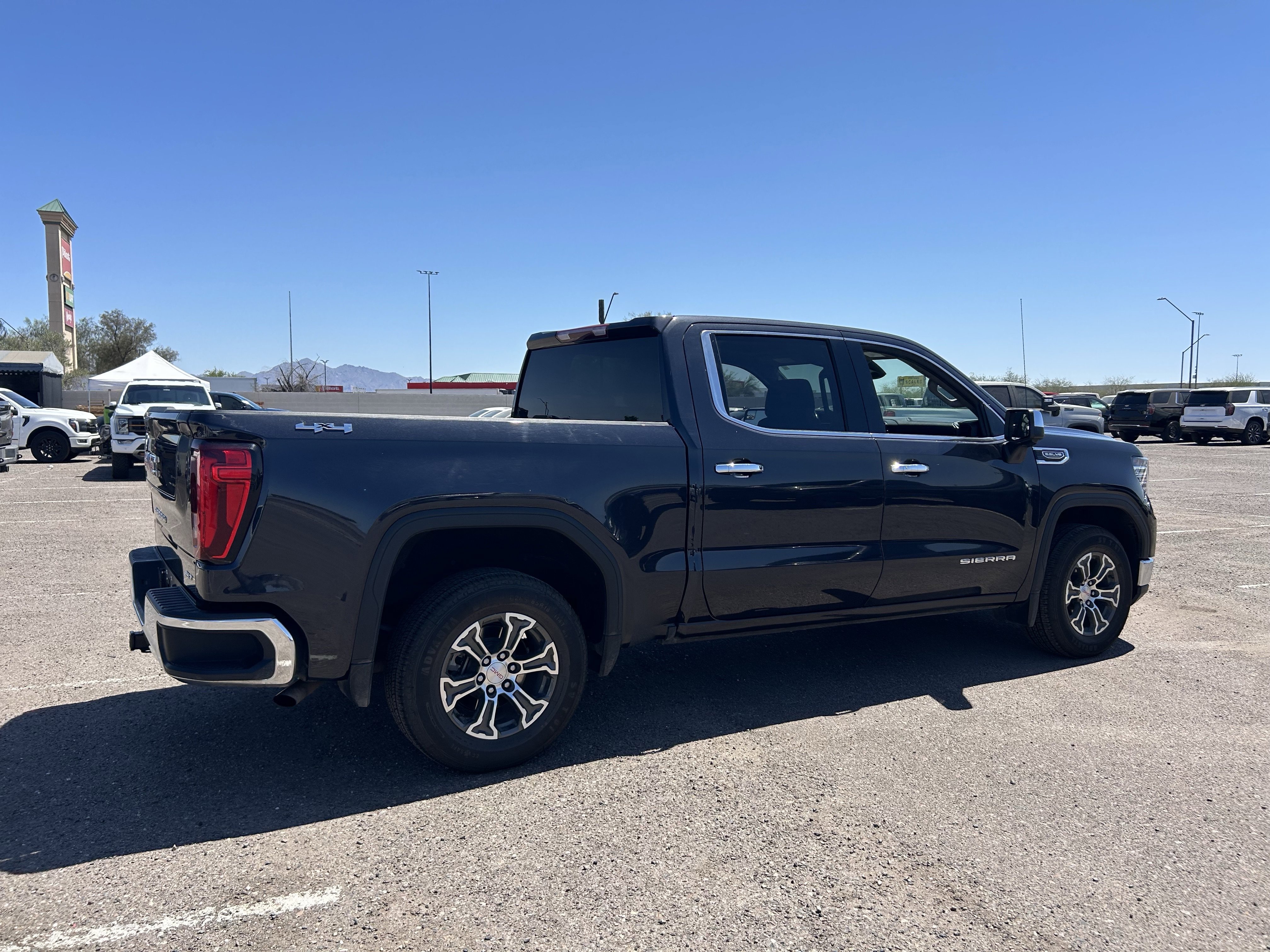 Used 2025 Titanium Rush Metallic GMC SLT image 4