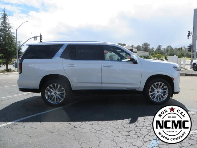Used 2023 White Cadillac Premium Luxury image 6