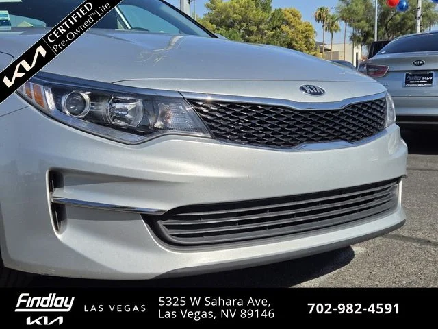 Certified 2017 Kia Optima LX with VIN 5XXGT4L36HG148716 for sale in Las Vegas, NV