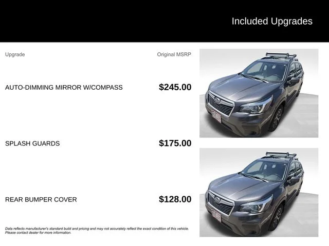 Used 2020 Gray Subaru Premium image 5