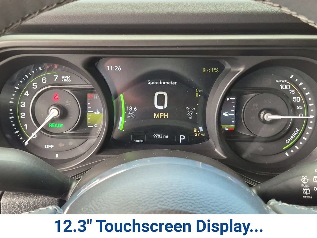 Certified Used 2025 Gray Jeep Sahara 4xe image 18