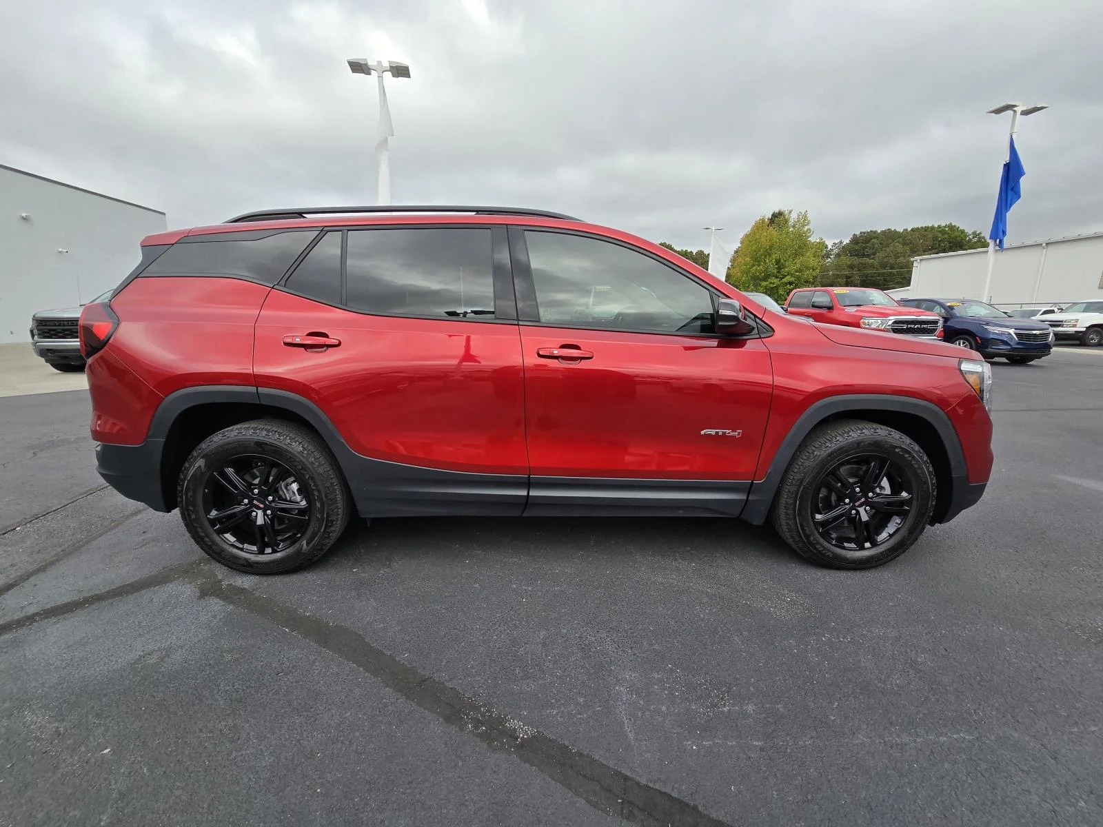 Certified Used 2024 Volcanic Red Tintcoat GMC AT4 image 9