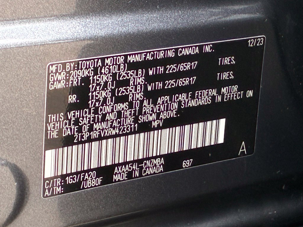 Used 2024 Gray Toyota XLE image 31