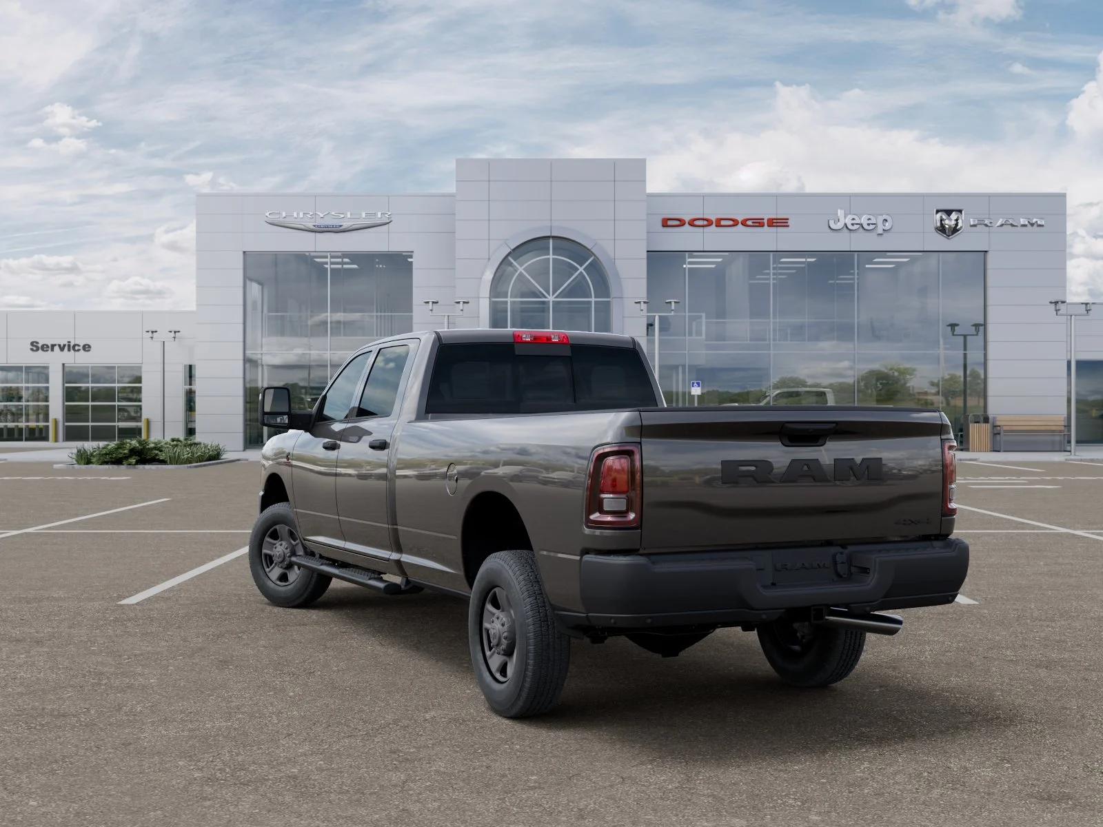 New 2026 Granite Crystal Metallic Clear-Coat Exterior Paint RAM Tradesman image 30