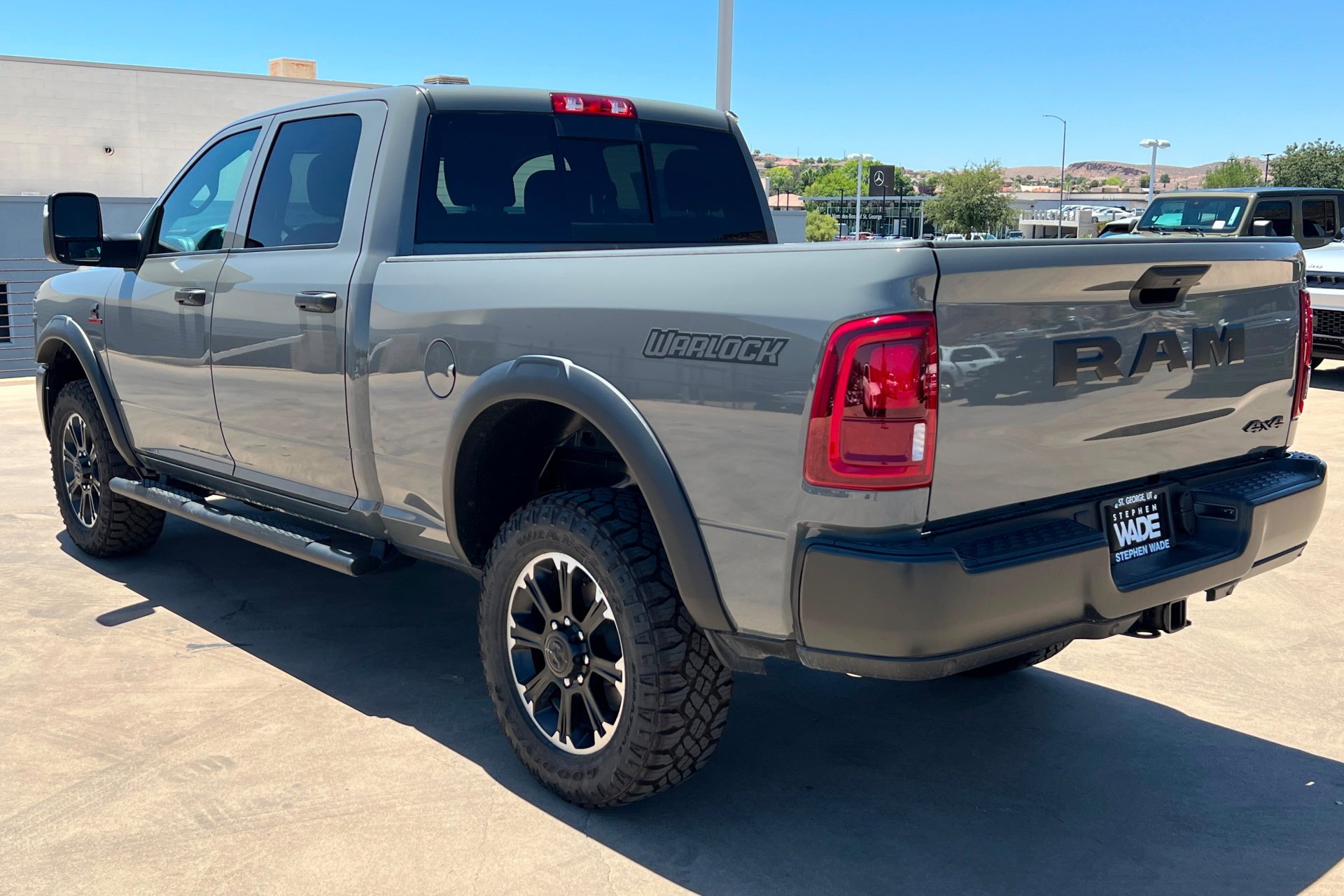 New 2026 Ceramic Gray Clear-Coat Exterior Paint RAM Warlock image 3