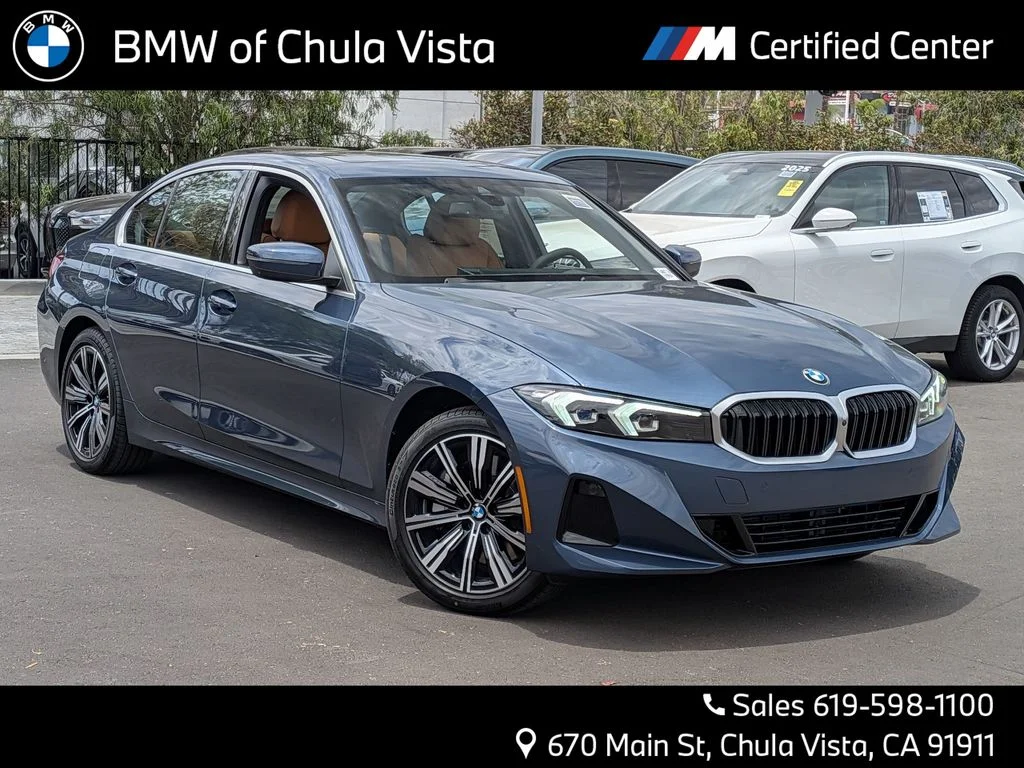 New 2026 Blue BMW 330i xDrive image 1