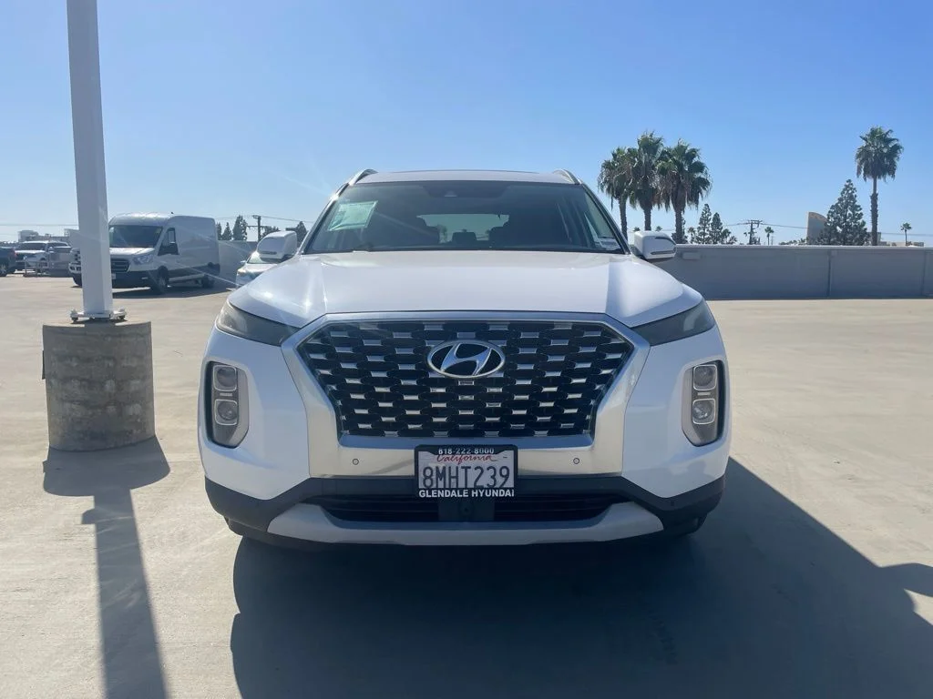 Used 2020 Hyper White Hyundai SEL image 6
