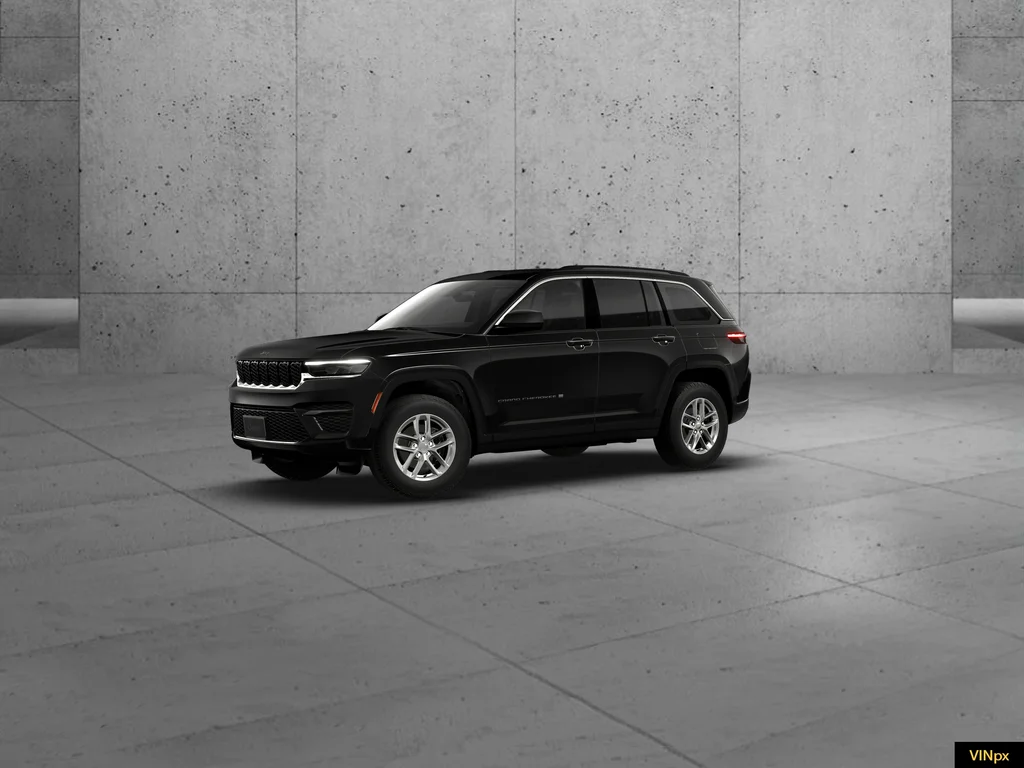 New 2026 Diamond Black Crystal Pearl-Coat Exterior Paint Jeep Laredo image 1