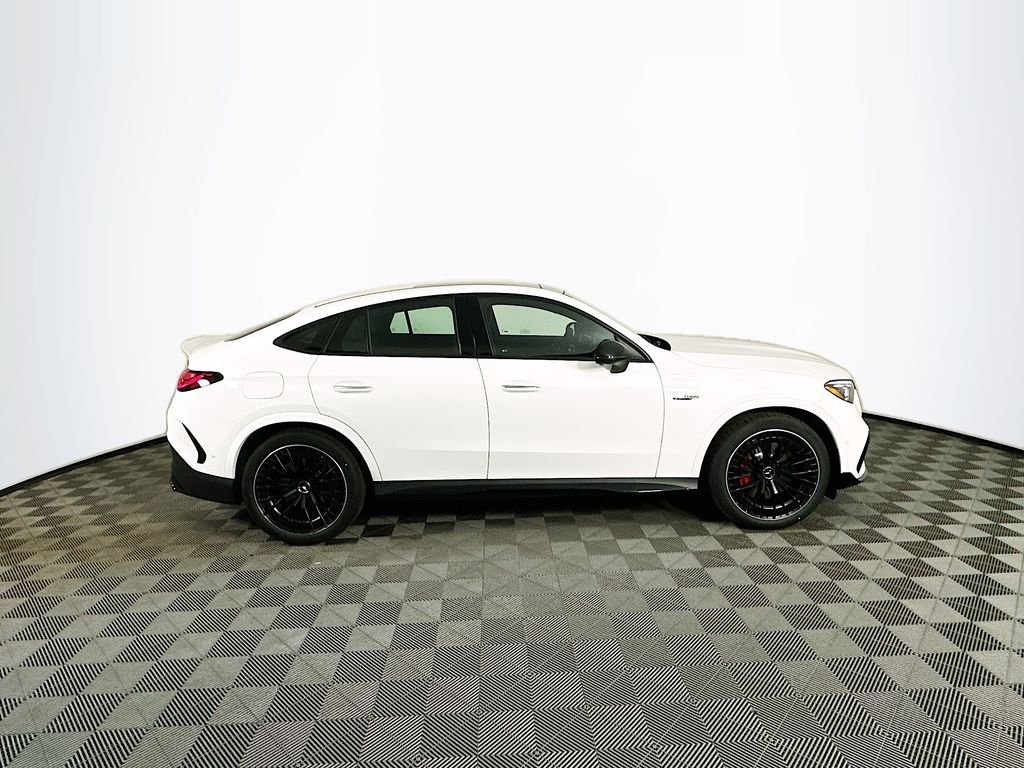 New 2026 Polar White Mercedes-Benz GLC 63 AMG® S E Performance Coupe image 8