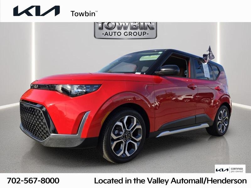 Red 2025 Kia Soul SUV / Crossover Front-Wheel Drive