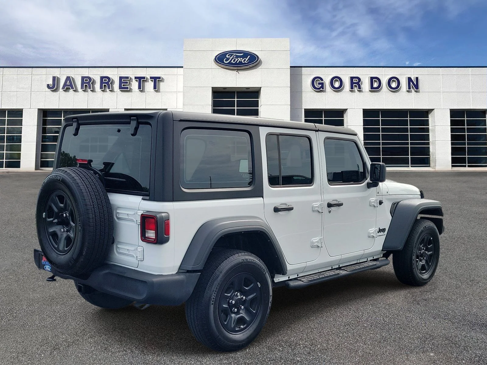 Certified Used 2023 White Jeep Sport image 4