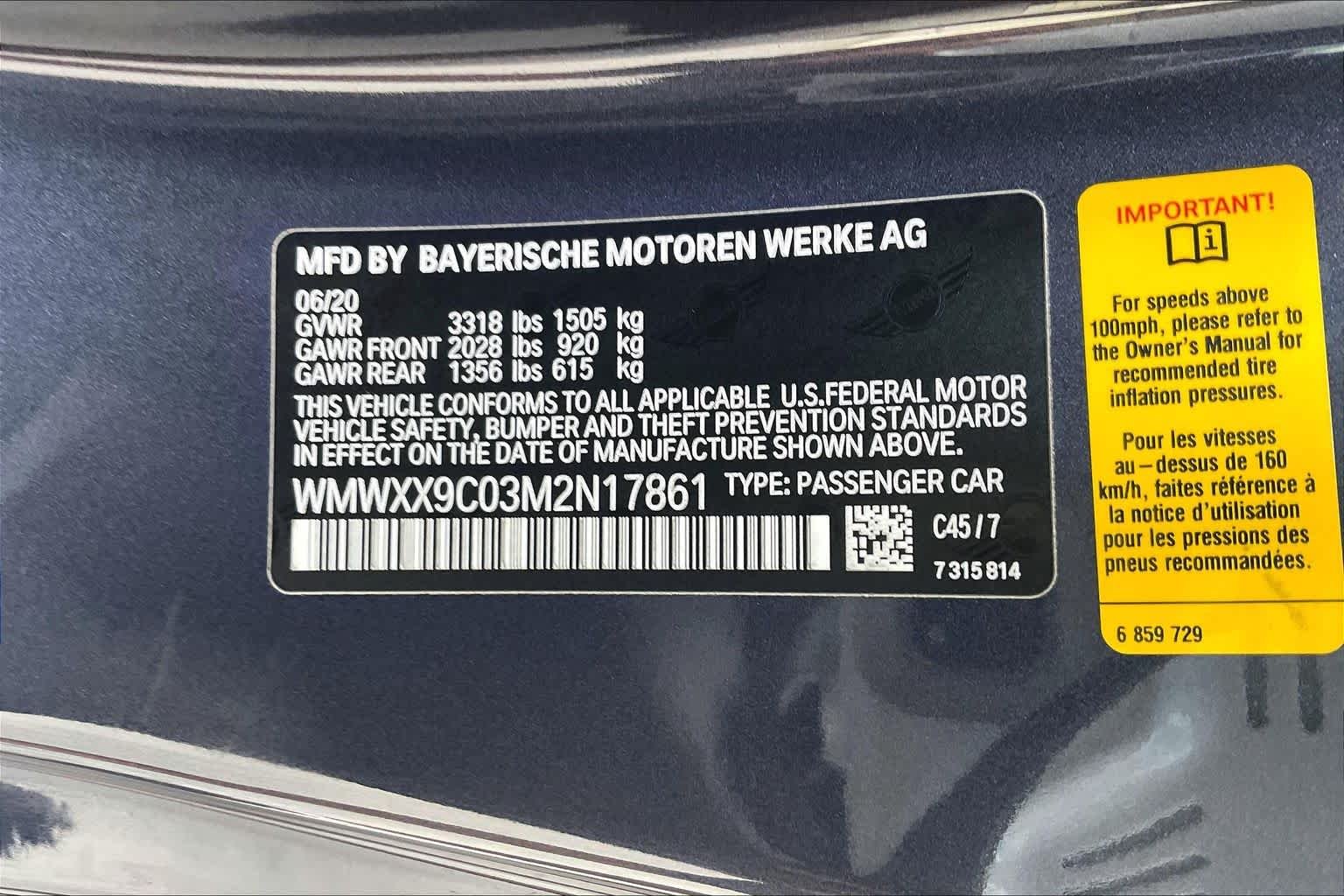 Used 2021 Racing Grey Metallic MINI John Cooper Works GP image 34