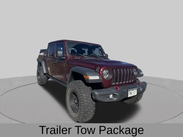 Used 2021 Red Jeep Rubicon image 3