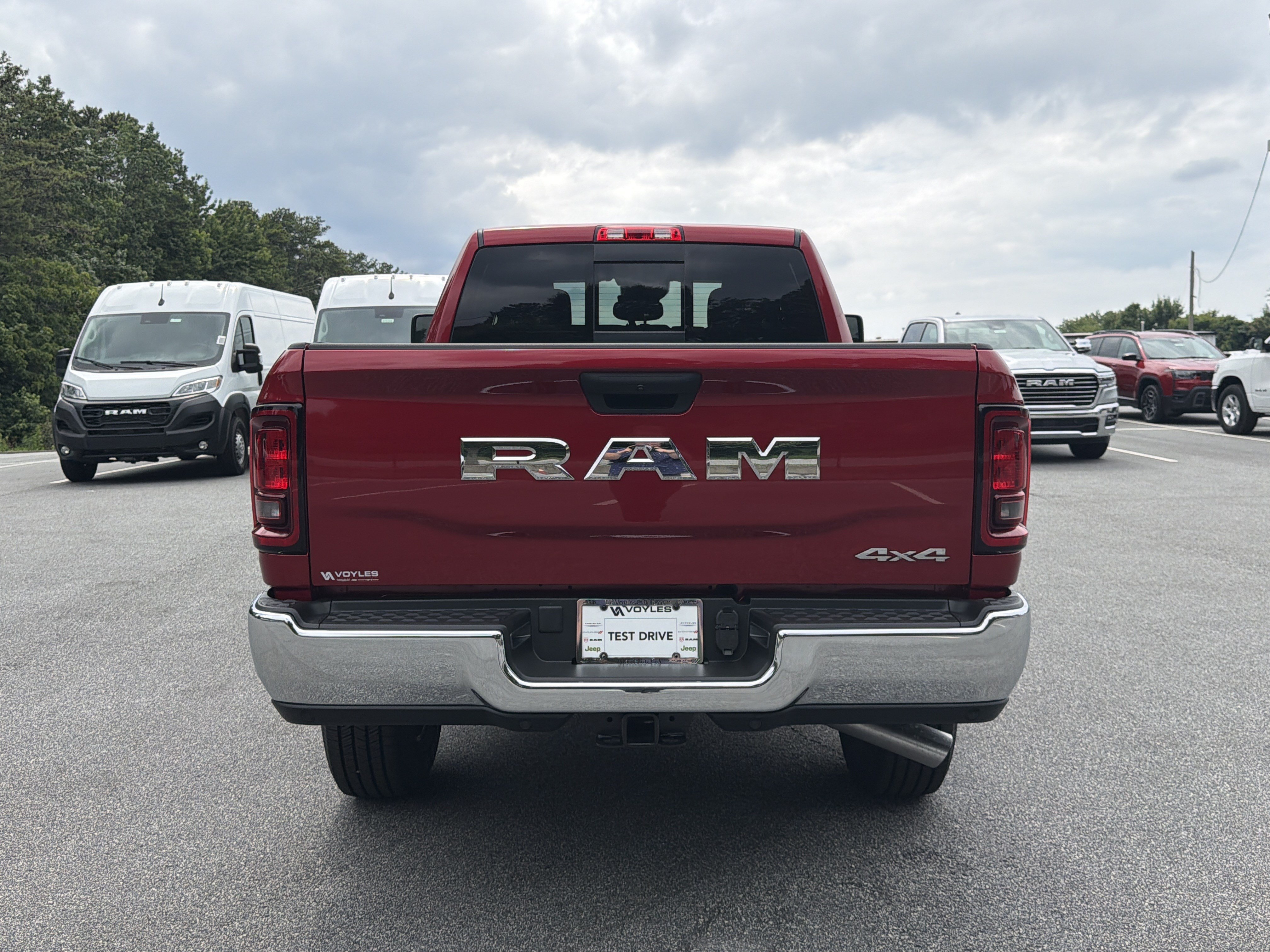 New 2026 Molten Red Pearlcoat RAM Tradesman image 7