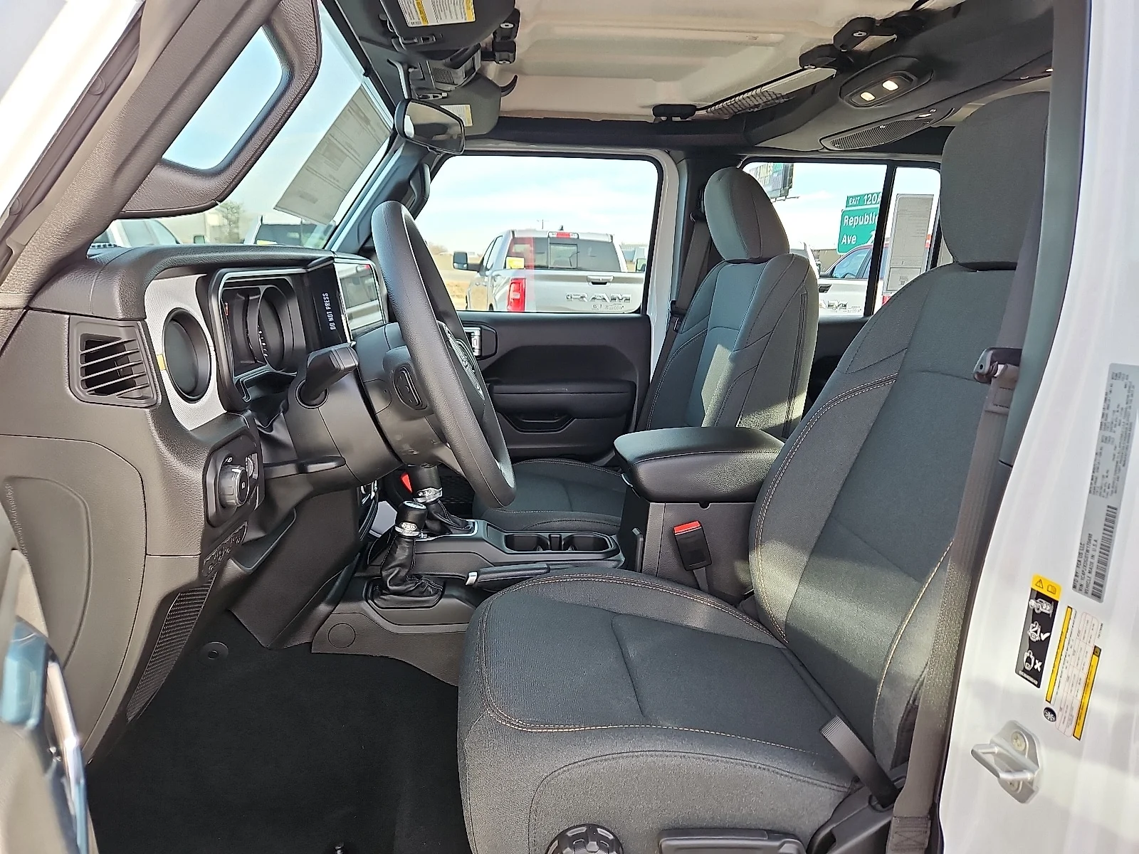 New 2026 Bright White Jeep 4-DOOR SPORT image 8