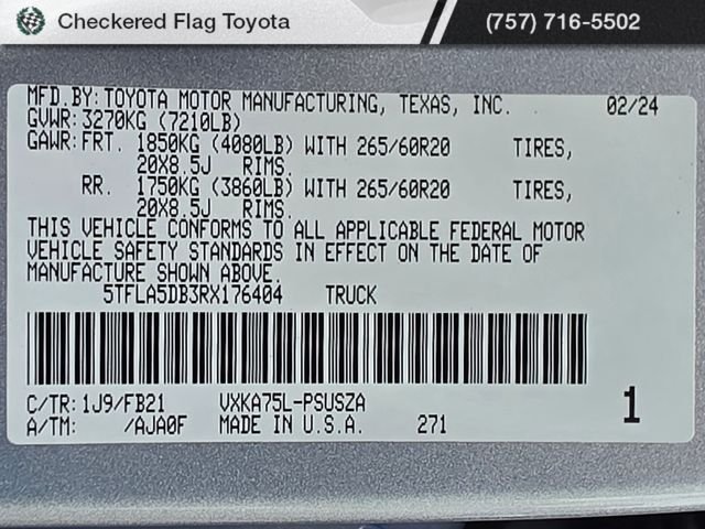 Used 2024 Celestial Silver Metallic Toyota SR5 image 48