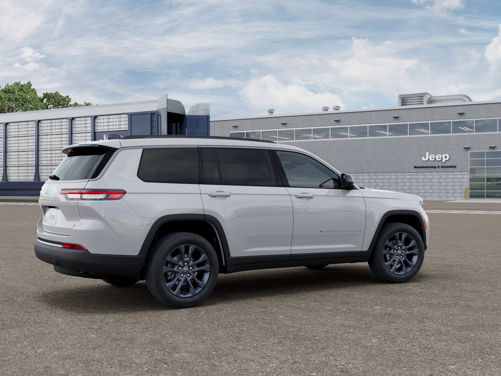 New 2026 Bright White Clear-Coat Exterior Paint Jeep Limited image 2
