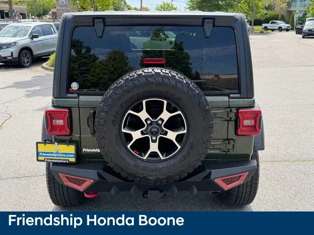 Used 2021 Green Jeep Unlimited Rubicon image 5