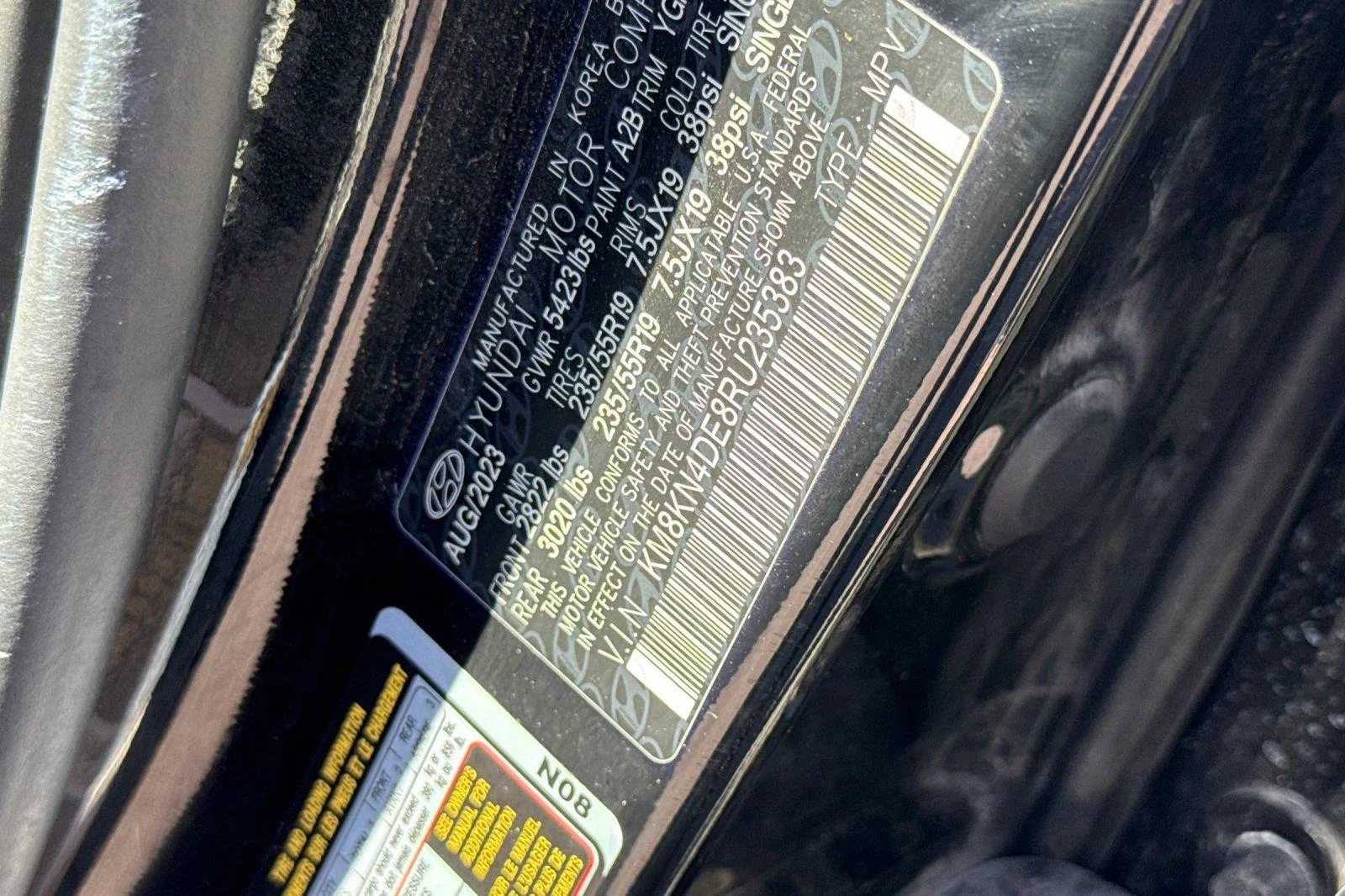 Used 2024 Abyss Black Hyundai SEL image 28