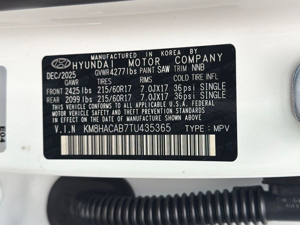 Used 2026 Atlas White Hyundai SE image 27