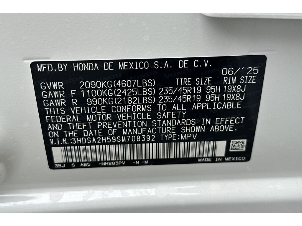 Used 2025 PLATINUM WHITE Acura w/A-Spec Package image 22