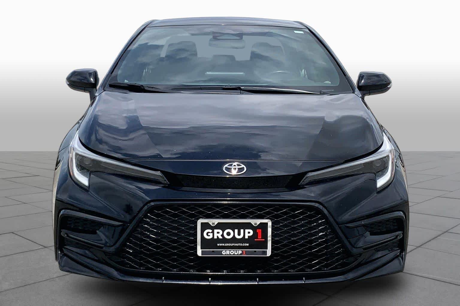 Used 2024 Midnight Black Metallic Toyota SE image 4