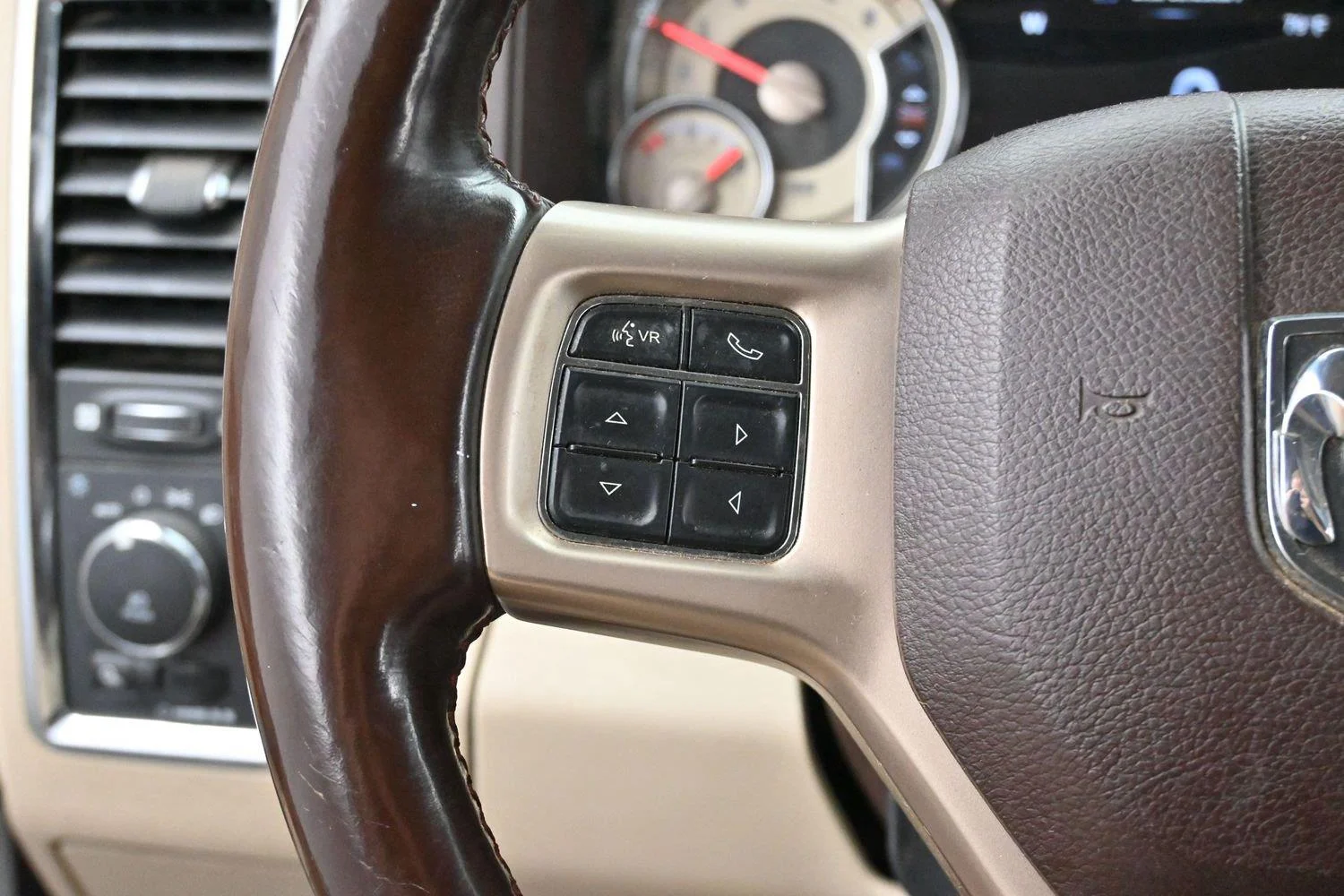 Used 2018 Bright White Clearcoat Ram Laramie Longhorn image 16
