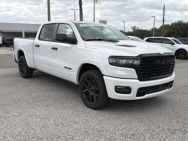 New 2026 Ivory White Tri-Coat Pearl-Coat Exterior Paint RAM Laramie image 2