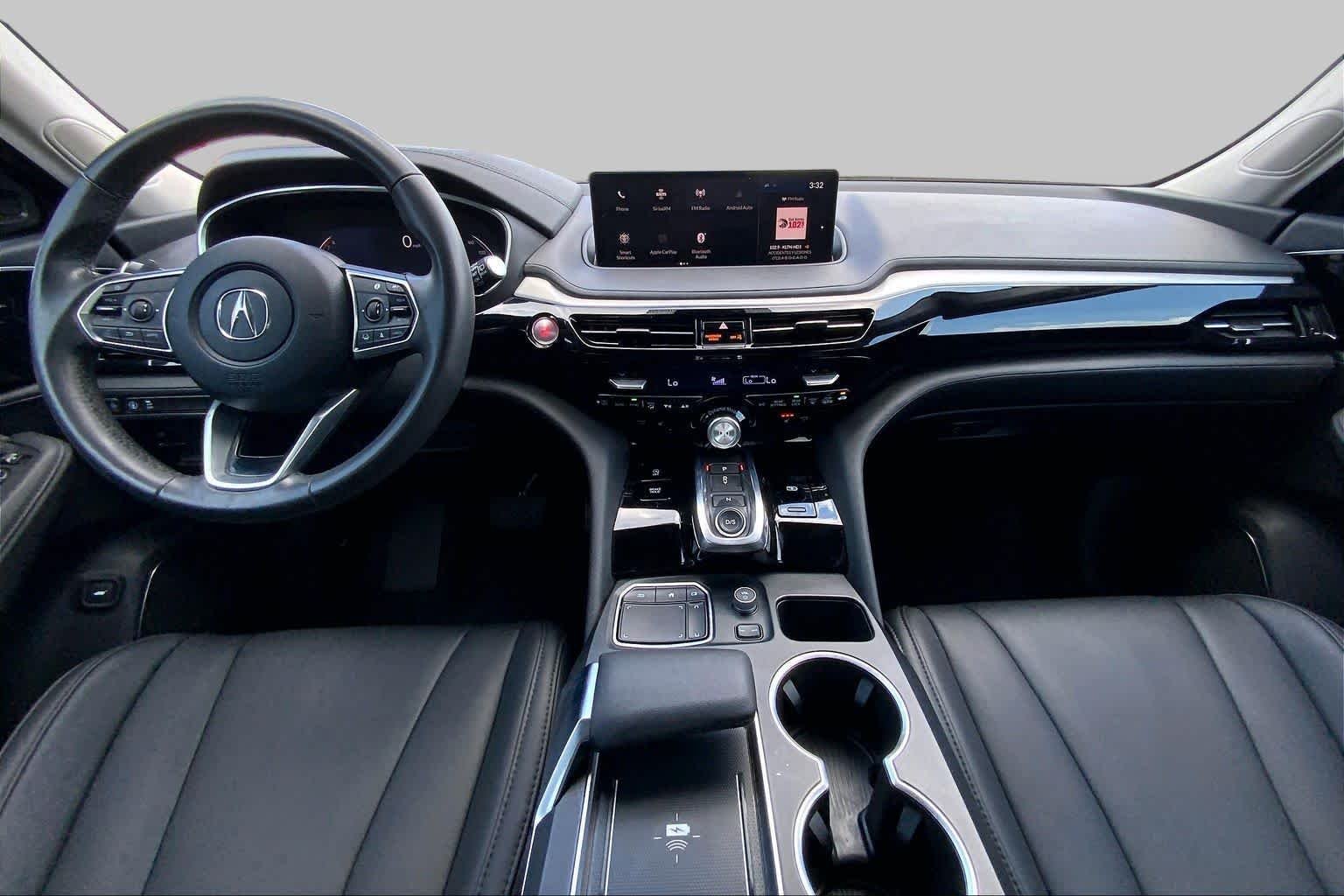 Used 2024 Liquid Carbon Metallic Acura  image 16