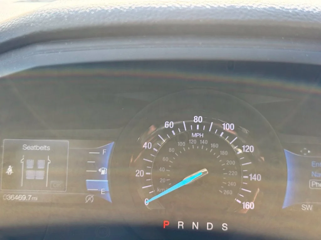 Used 2024 Blue Ford Titanium image 18