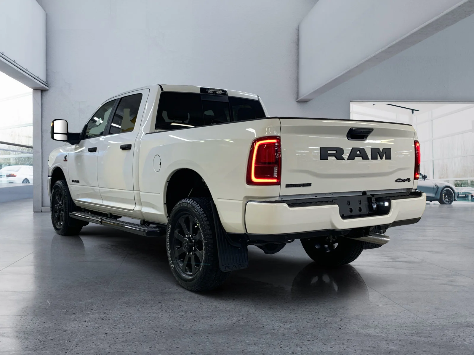 New 2026 Bright White Ram Big Horn image 3
